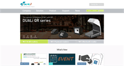 Desktop Screenshot of duali.com